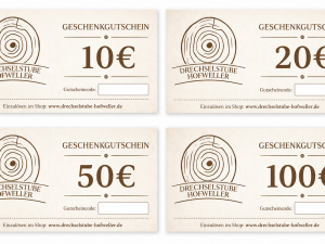 Geschenkgutschein