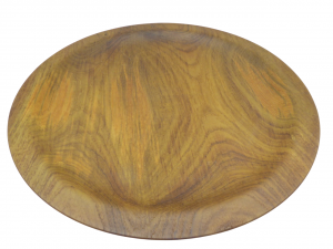 Große Schale aus Teak