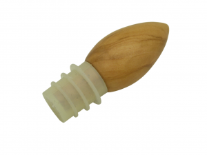 Flaschenverschluss Holz/Silikon